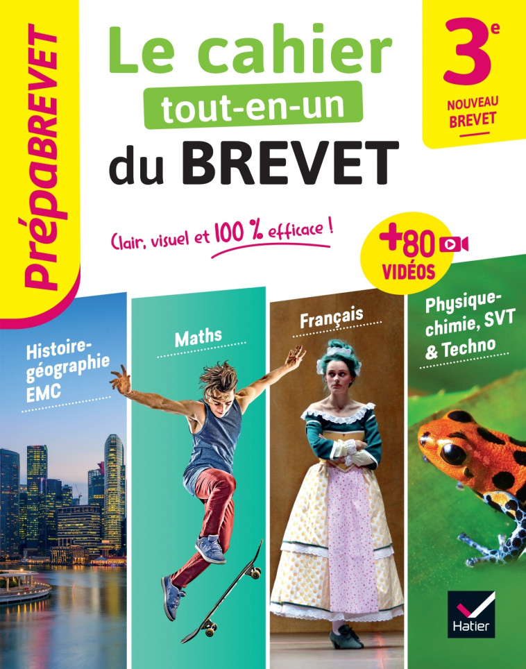 Le Cahier Tout-en-un du Brevet - Nouveau Brevet 2025 -   - HATIER