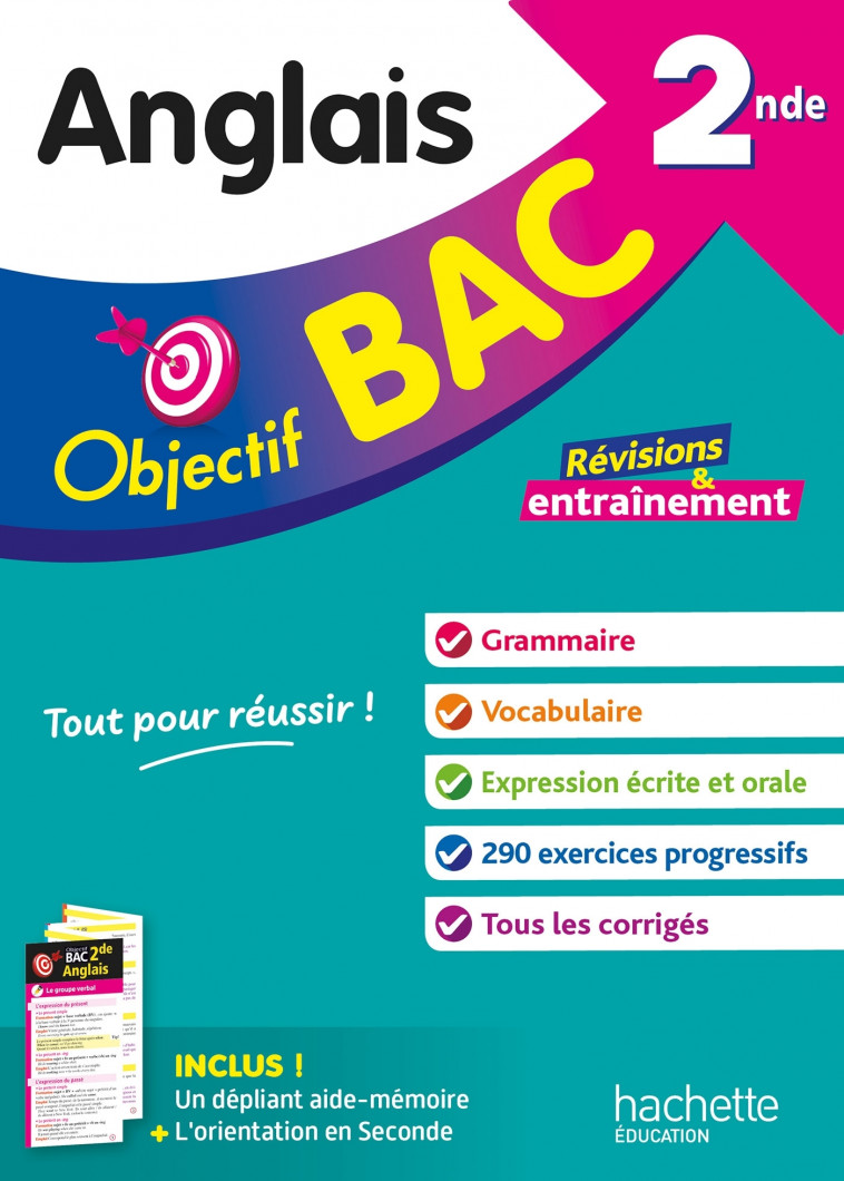 Objectif BAC Anglais 2nde - Chevallier Dominique - HACHETTE EDUC