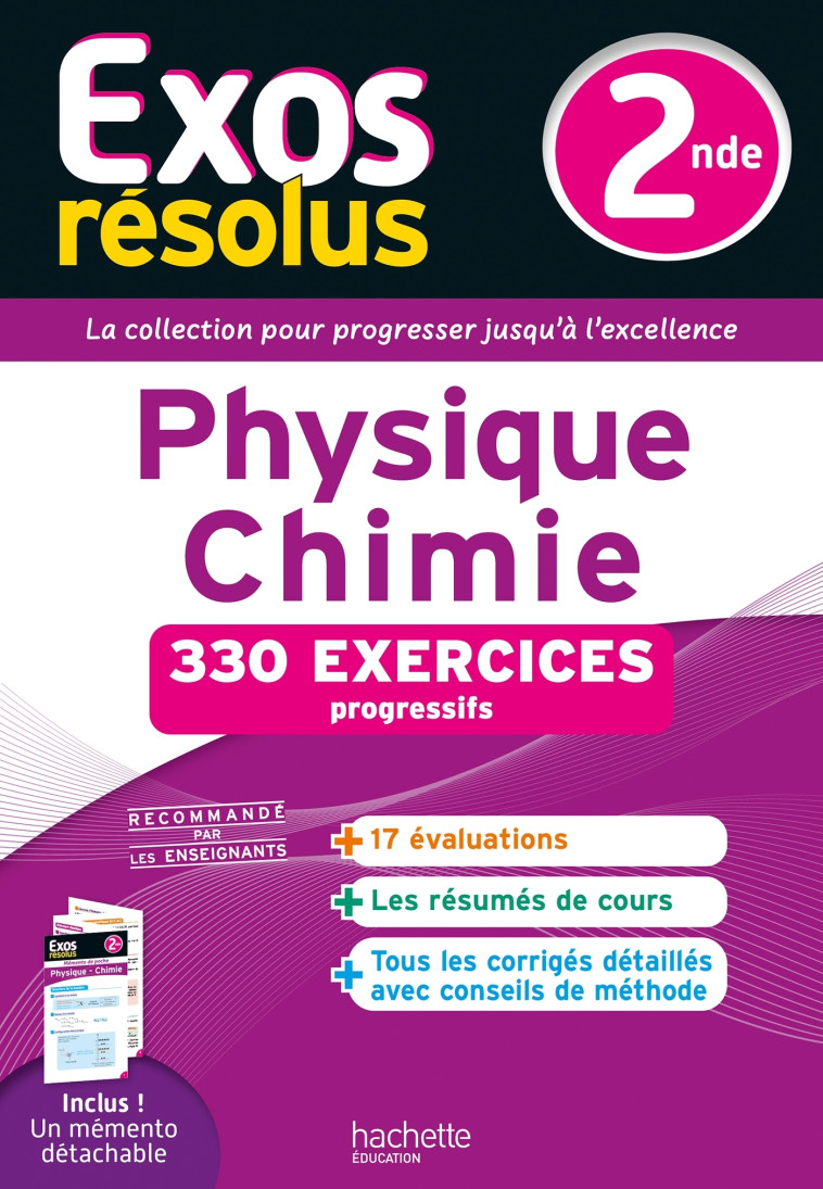 Exos Résolus - Physique-Chimie 2nde - Frédérique De La Baume - HACHETTE EDUC