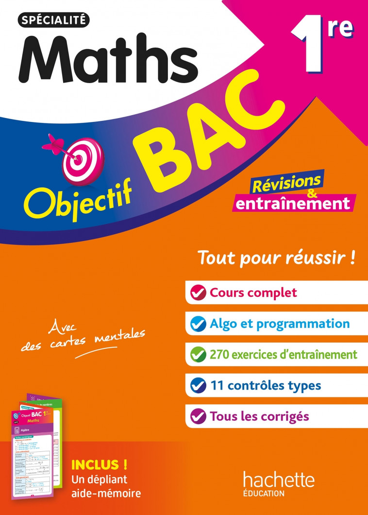 Objectif BAC 1re spécialité Maths - Billa Nadine, Barbazo Eric - HACHETTE EDUC