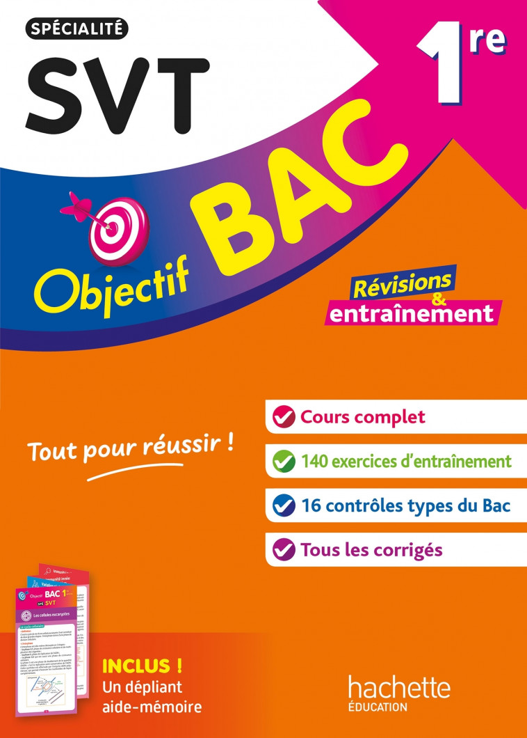 Objectif BAC 1re spécialité SVT - Lefèvre Laëtitia - HACHETTE EDUC