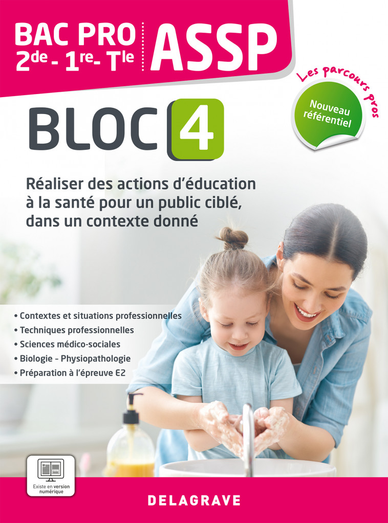 Les Parcours Pros - ASSP - Bloc 4 - 2de, 1re, Tle Bac Pro ASSP (2023) - Pochette élève - Vouriot Nathalie, Terret-Brangé Michèle, Dijeaux Michèle, Lailhacar Agnès, Millet Véronique, Bornerie Sandrine, Chardon Chloé, Chasserieau Manuela, Vouriot-Gieure Nat