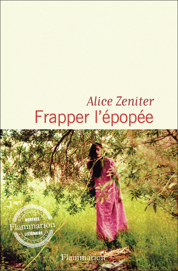 Frapper l'épopée - Zeniter Alice - FLAMMARION