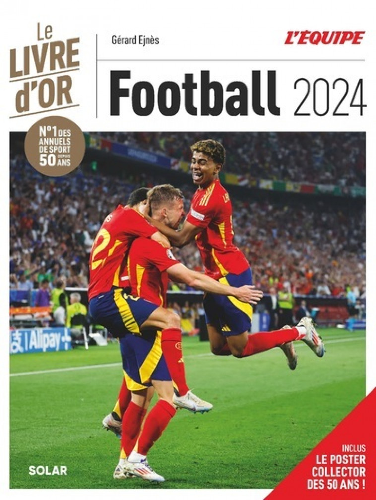 Livre d'Or du football 2024 - Gérard Ejnes - SOLAR