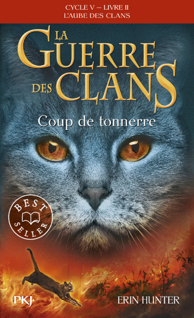 La guerre des clans, Cycle V, Tome 02 : Coup de tonnerre - Erin Hunter, Aude Carlier - POCKET JEUNESSE