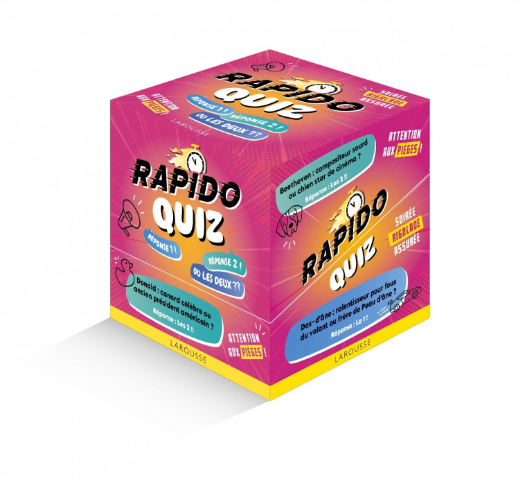 Rapido quiz - XXX - LAROUSSE