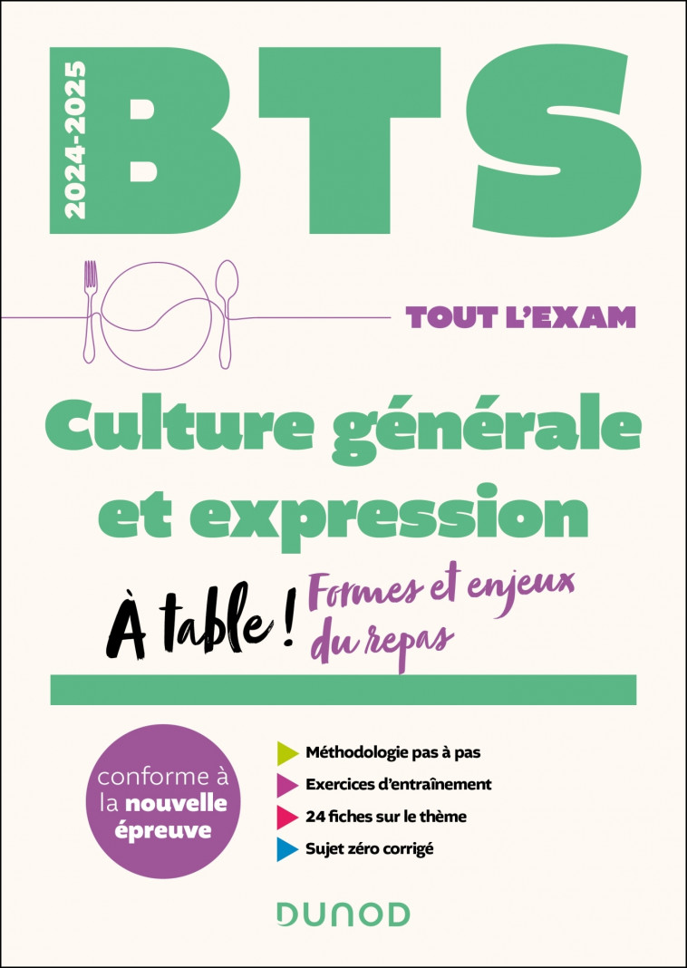 BTS Culture générale et Expression 2024-2025 - Nathalie Nadaraj, Céline Vassas - DUNOD