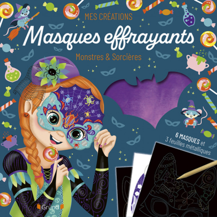 Pochette - Masques effrayants - Eugénie Varone - GRUND