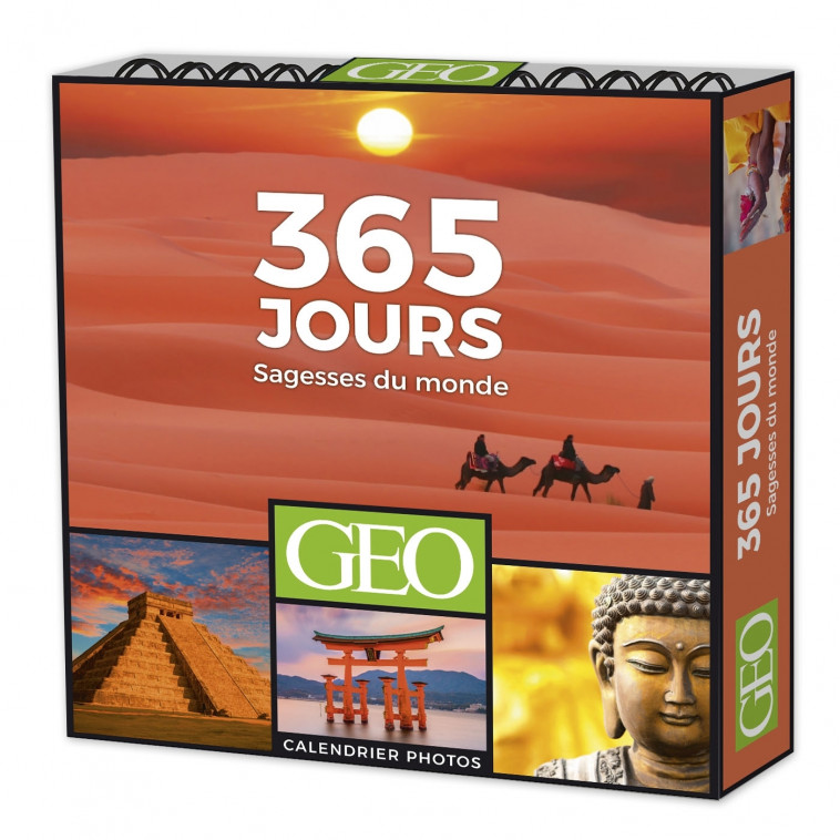 365 JOURS SAGESSE DU MONDE - CALENDRIERS GÉO -   - PLAY BAC