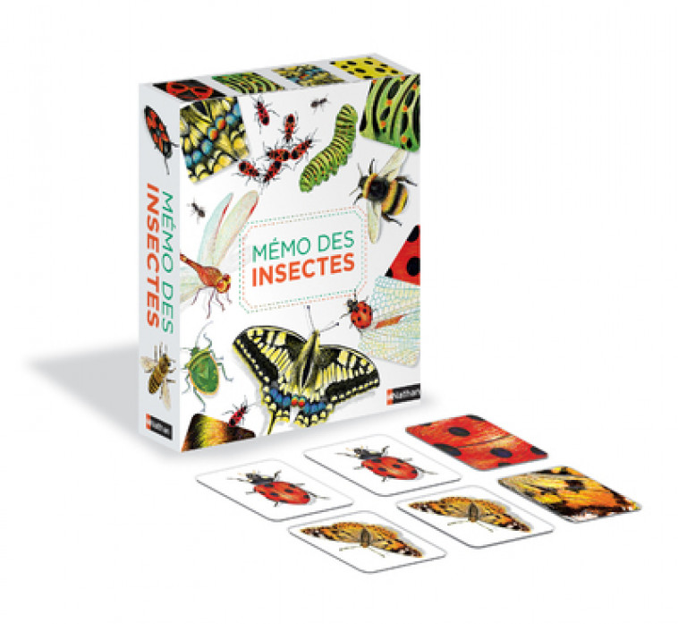 Mémo des insectes - Collectif Collectif, François Lasserre, Isabelle Simler - NATHAN