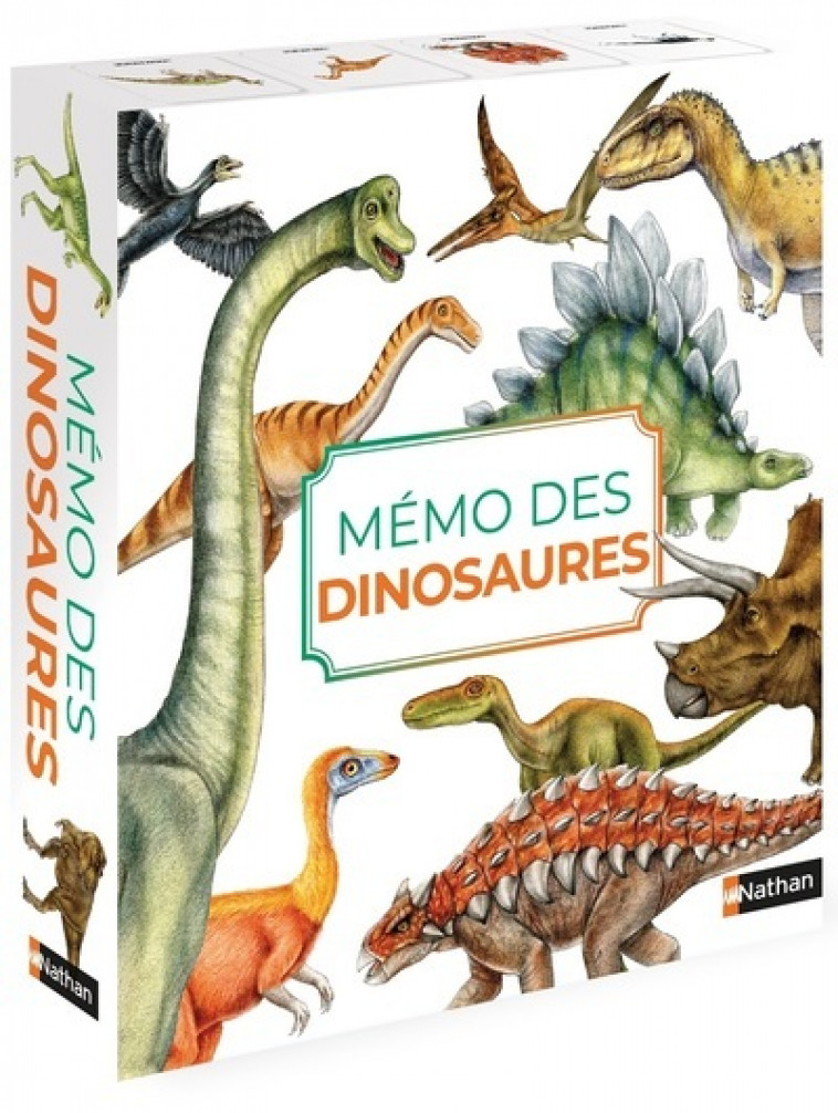 Mémo des dinosaures - Ève Herrmann, Roberta Rocchi - NATHAN