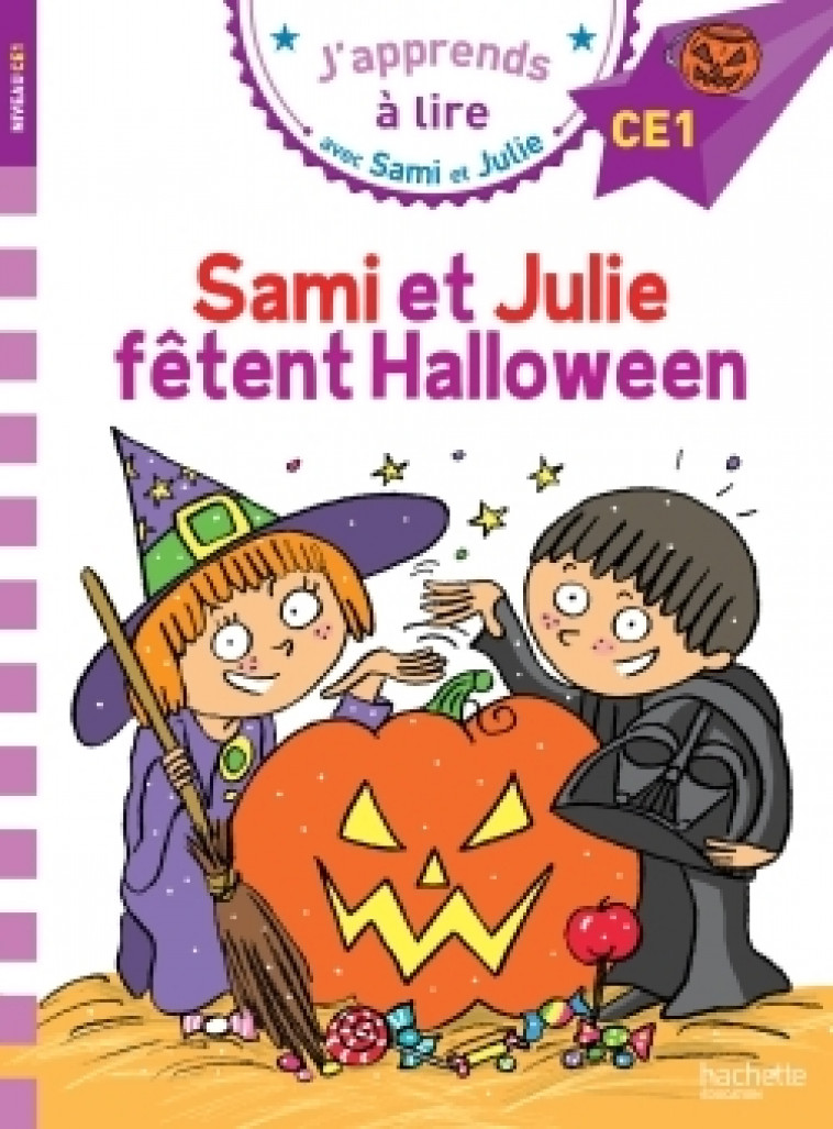 Sami et Julie CE1 Sami et Julie fêtent Halloween - Thérèse Bonté, Emmanuelle Massonaud - HACHETTE EDUC