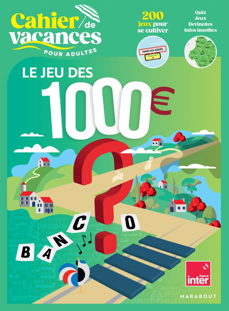 Cahier de vacances - Le jeu des 1000  -   - MARABOUT