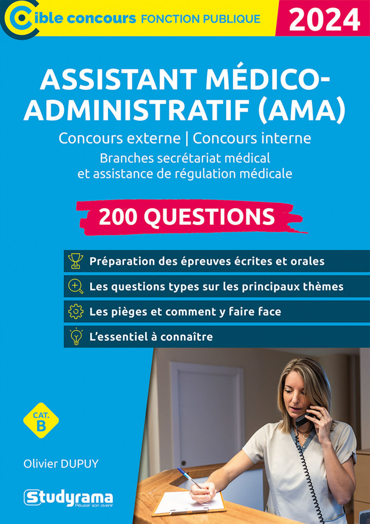 Assistant médico-administratif (AMA) - Olivier Dupuy - STUDYRAMA