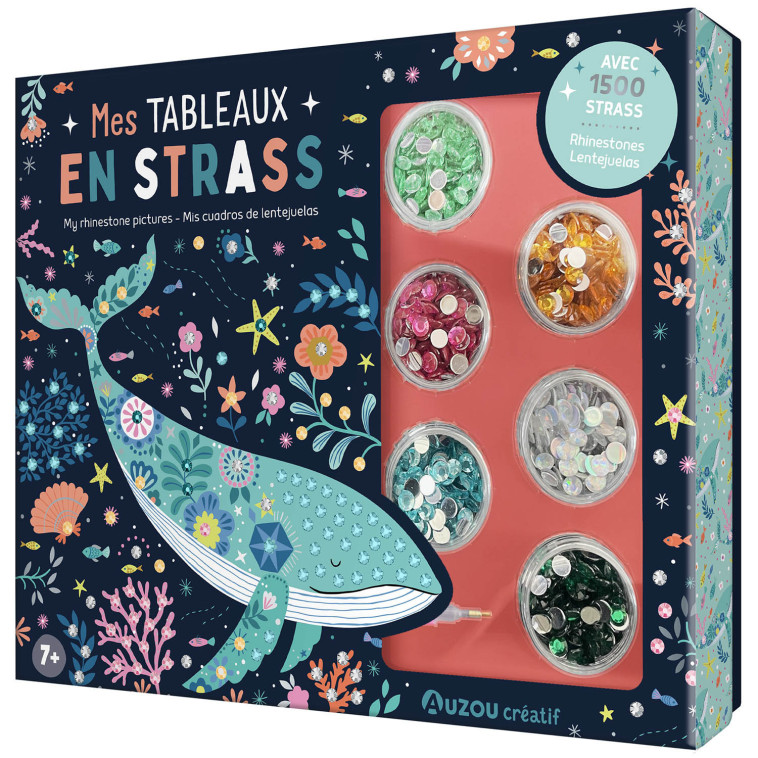 100 % CRÉA - MES TABLEAUX EN STRASS -  Bethan Janine - AUZOU