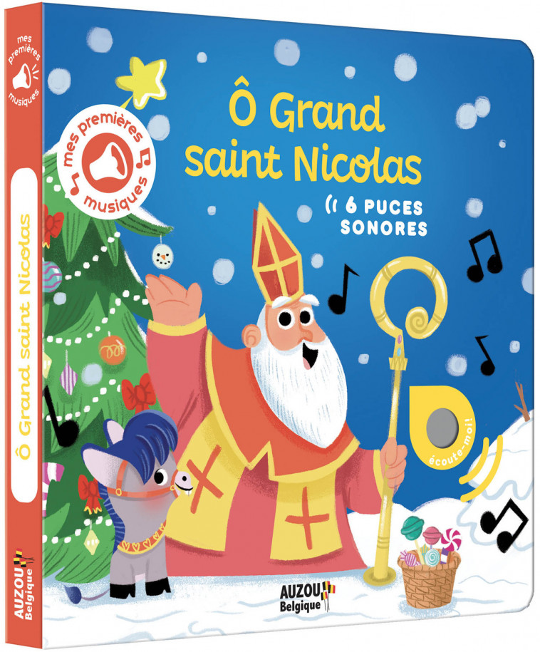 MES PREMIERS SONORES - Ô GRAND SAINT NICOLAS - Valeria ISSA - AUZOU