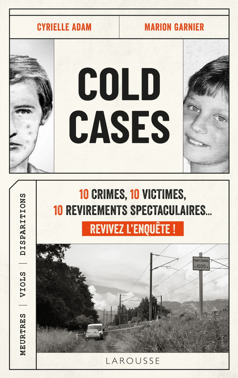 Cold Cases -  CYRIELLE-A+GARNIER-M, Cyrielle Adam, Marion Garnier - LAROUSSE