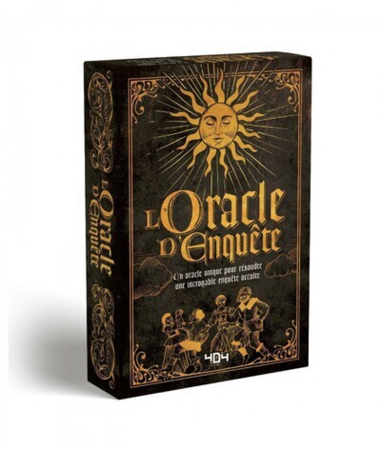 L'Oracle d'enquête - Un oracle unique pour résoudre une incroyable enquête occulte - Emmanuelle Iger, Stéphanie Mahieu - 404 EDITIONS