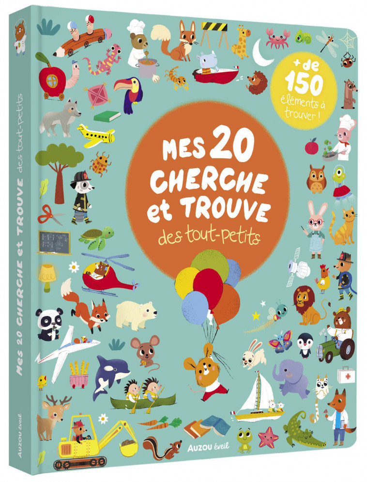 MES 20 CHERCHE ET TROUVE DES TOUT-PETITS - Maria Neradova, Sophie Rohrbach, Kathryn Selbert - AUZOU