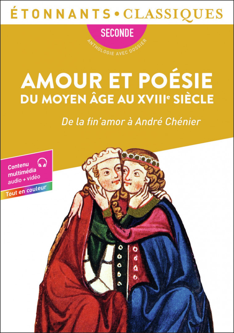 Amour et poésie du Moyen Âge au XVIIIᵉ siècle -  Collectif - FLAMMARION