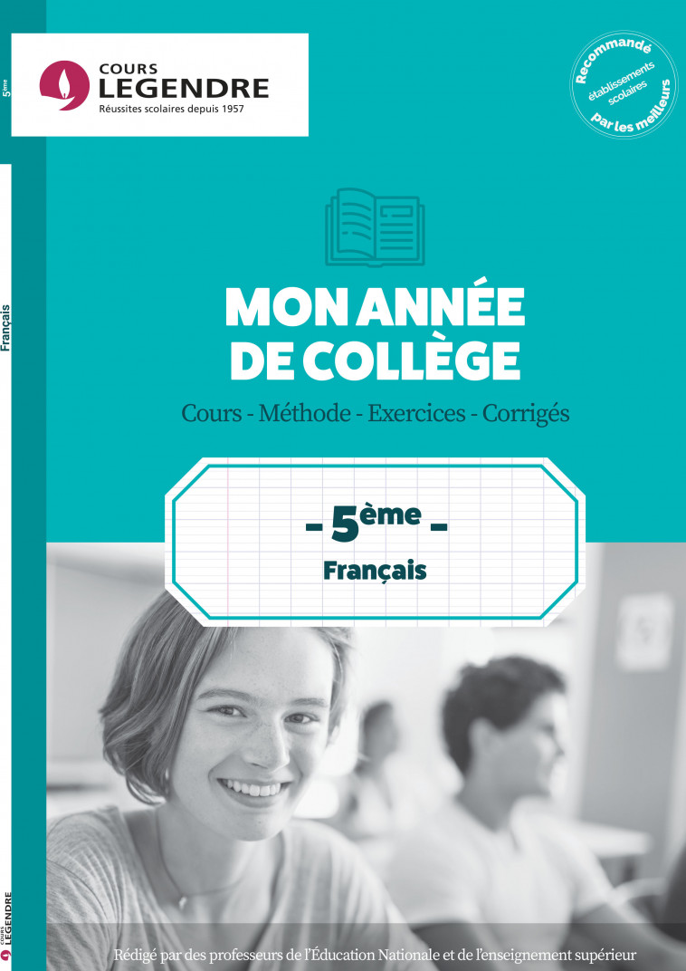 Mon année de collège 5ème  - Français  -  Devenn - EDICOLE