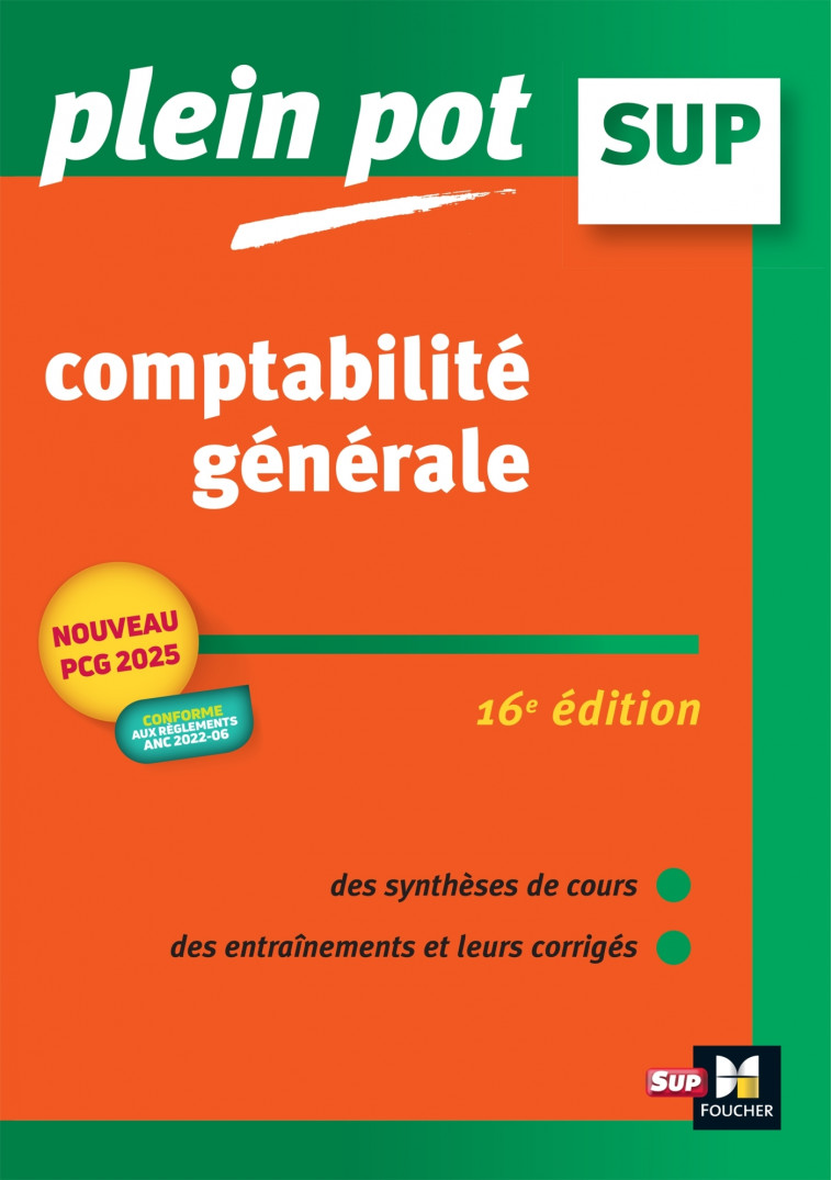 Comptabilité générale 16e édition - Plein Pot - N°29 - Révision et entraînement - Éric Dumalanède - FOUCHER