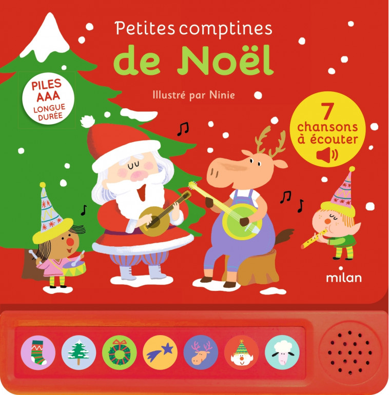 Petites comptines de Noël - Ninie Ninie,  Ninie - MILAN