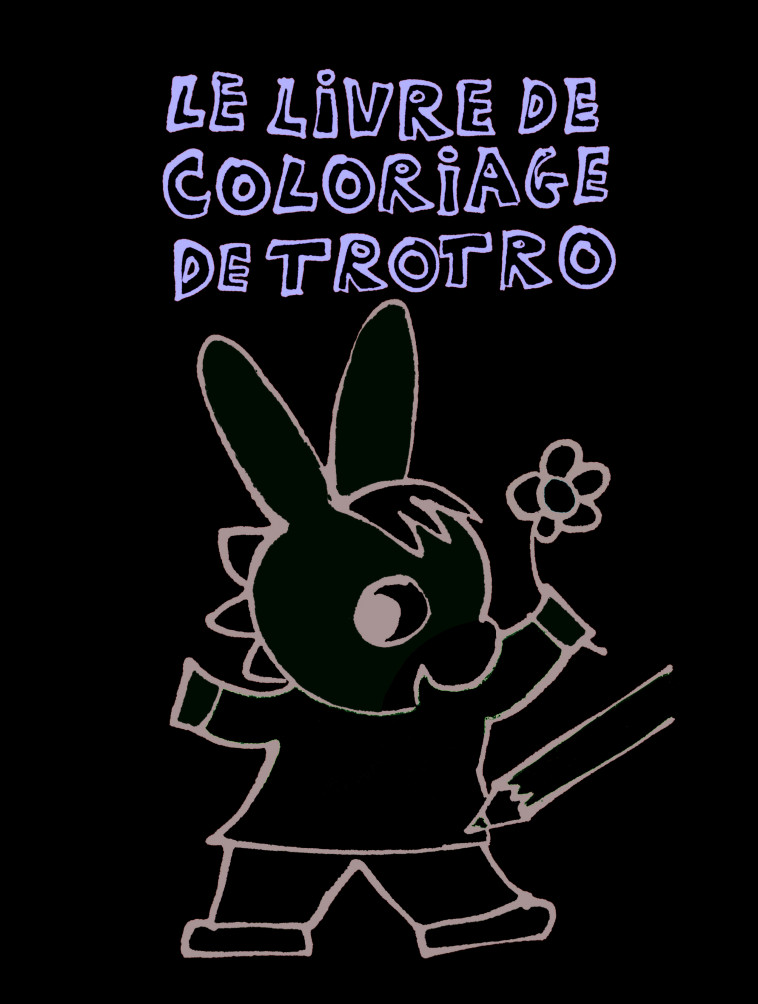 Le livre de coloriage de Trotro - Bénédicte Guettier - GALL JEUN GIBOU