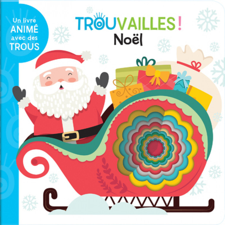 Noël - Livre à trous dès 18 mois - Corinne Delporte, Shutterstock Shutterstock - CRACKBOOM