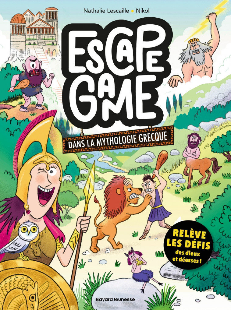 Escape game, Tome 02 - Nathalie Lescaille, Nikol Nikol,  Nikol - BAYARD JEUNESSE