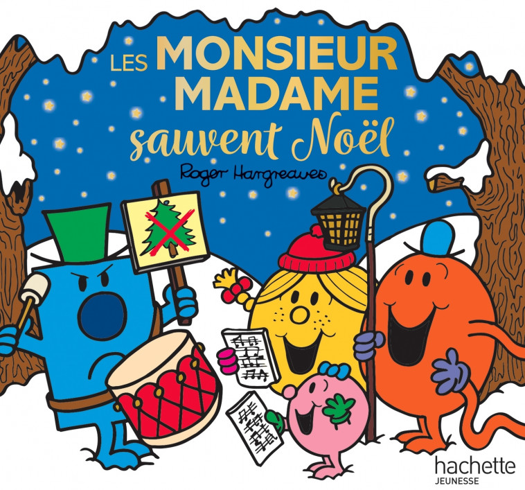 Monsieur Madame - Les Monsieur Madame sauvent Noël - Adam Hargreaves - HACHETTE JEUN.