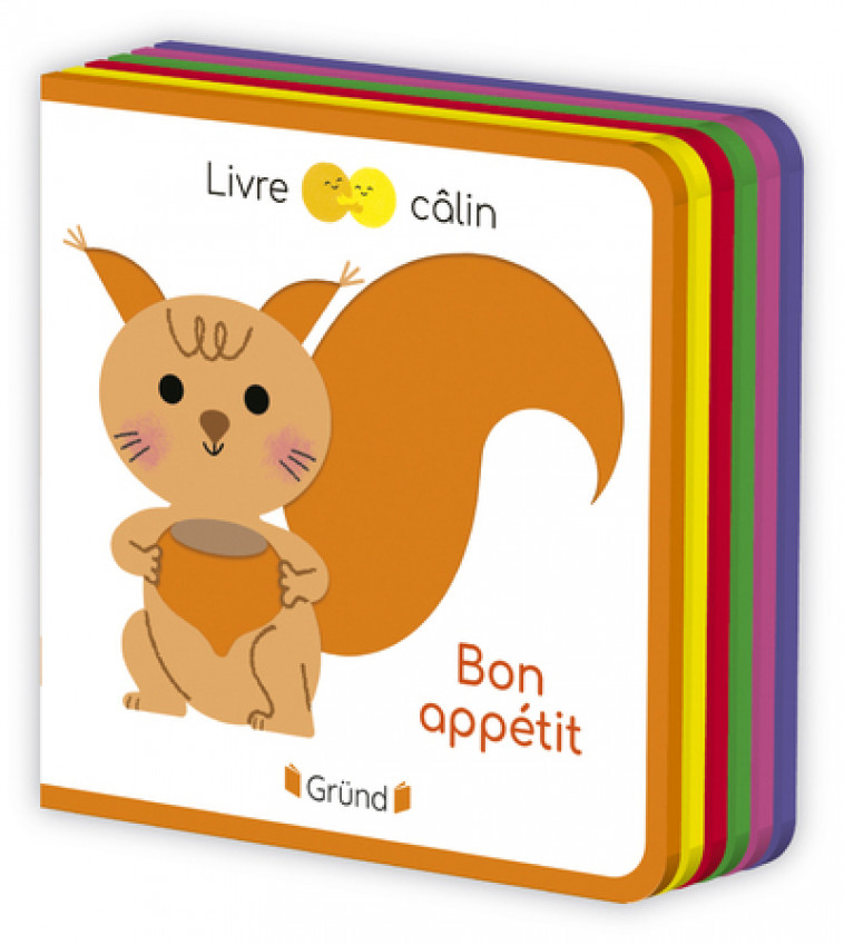 Livre câlin mini feutrine - Bon appétit - Sophie Bouxom - GRUND