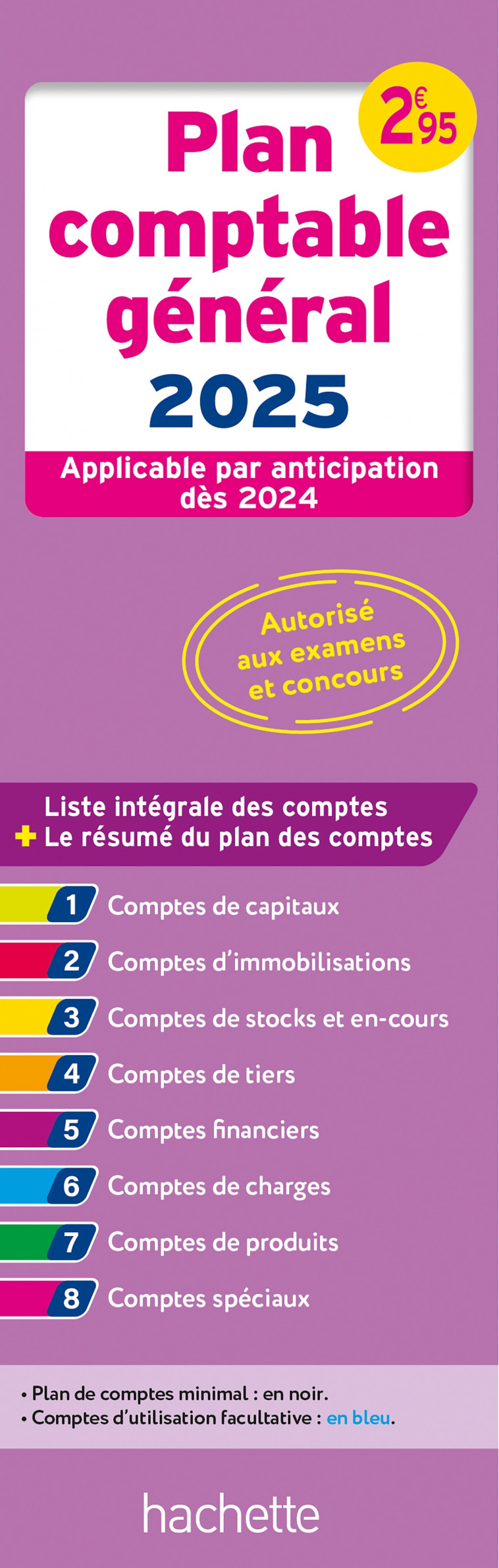 Plan comptable général - PCG 2025 (autorisé aux examens et concours) - Gilles Meyer - HACHETTE EDUC