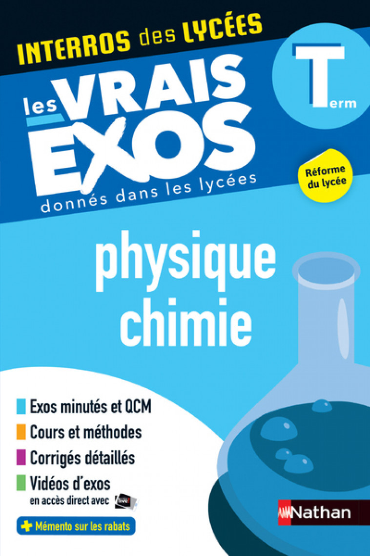 Interros des Lycées - Physique-Chimie - Terminale - Fredéric Masset - NATHAN