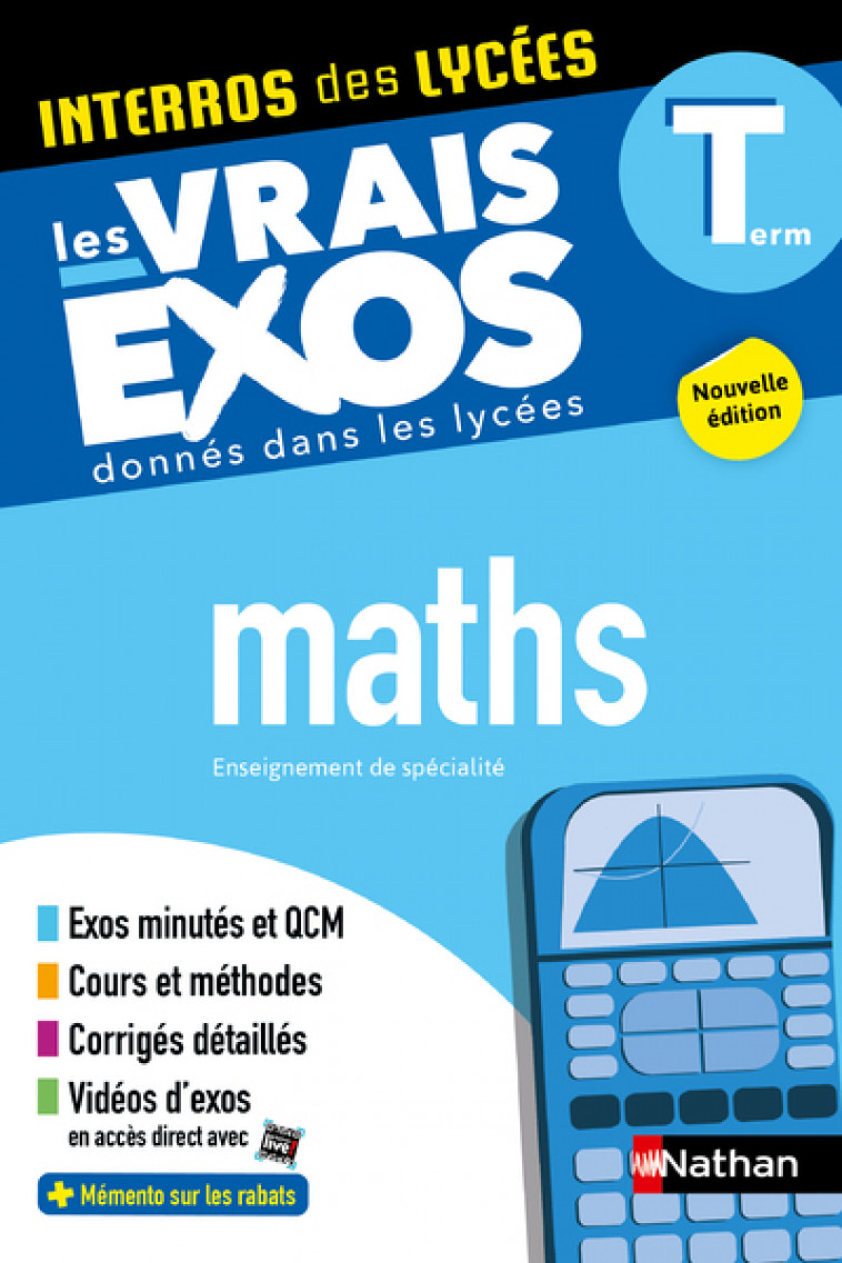 Interros des Lycées - Maths Terminale - Anne Crouzier, Stéphane Pasquet - NATHAN