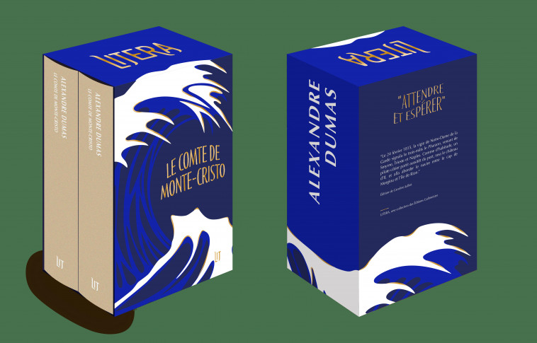 Le comte de Monte-Cristo coffret - édition Litera - Alexandre Dumas - GALLMEISTER