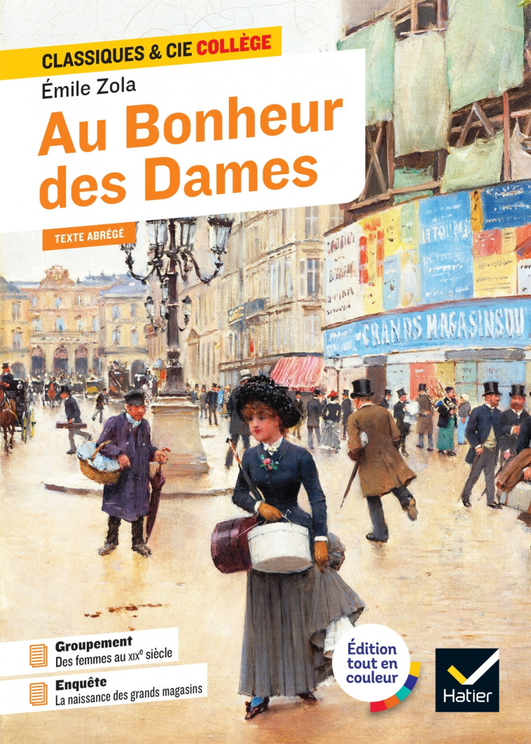 Au Bonheur des Dames - Émile Zola, Claire Joubaire - HATIER