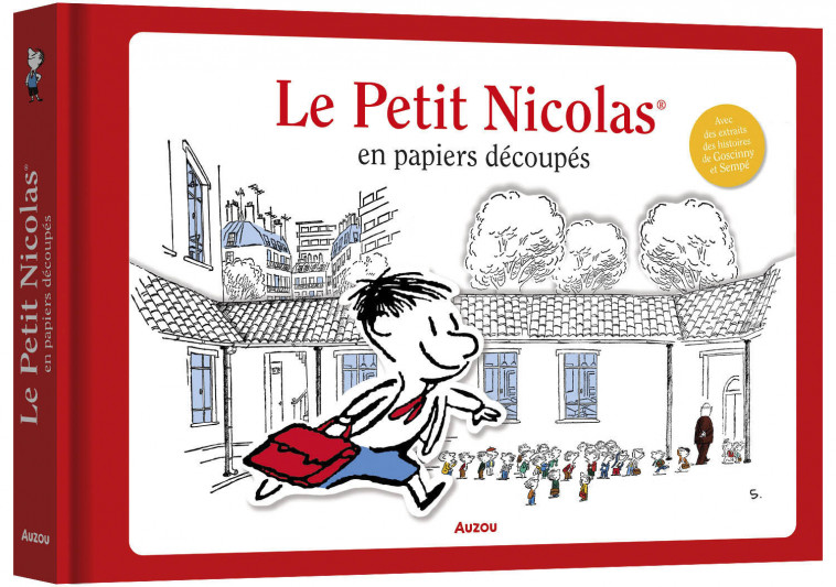 PAPIERS DÉCOUPÉS - LE PETIT NICOLAS - EN PAPIERS DÉCOUPÉS - MICHEL HASSON - AUZOU