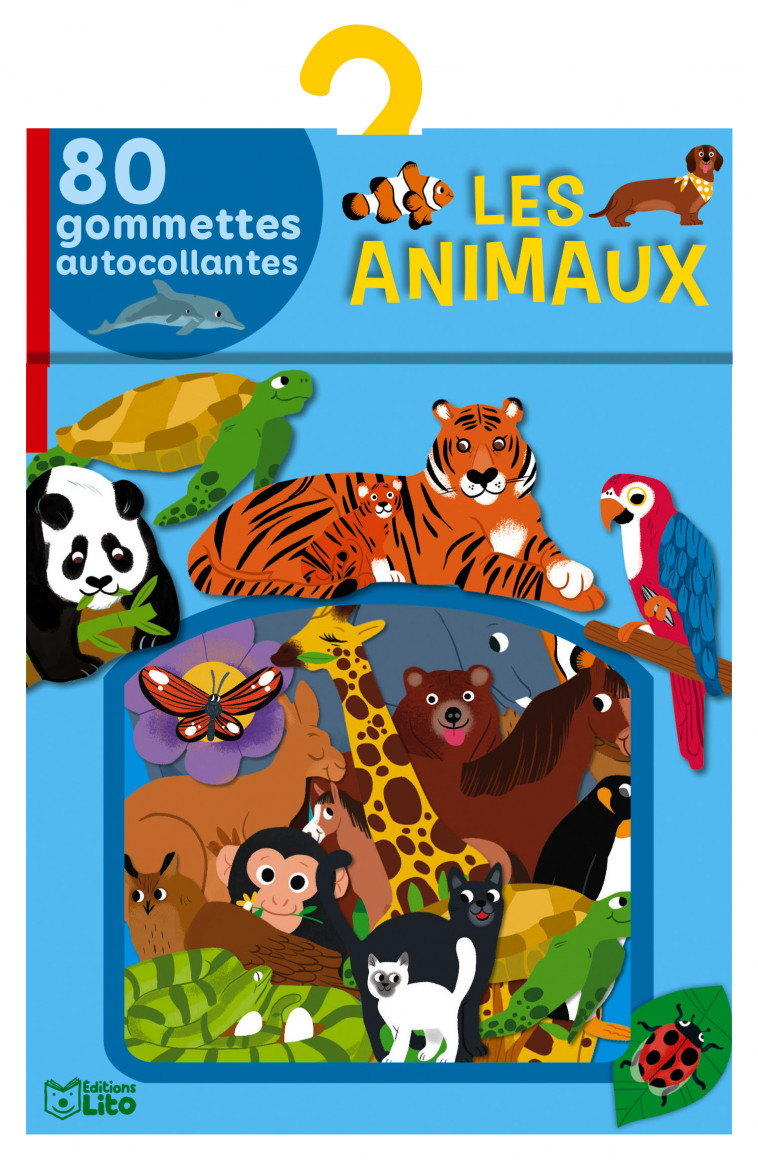 GOMMETTES LES ANIMAUX - XXX - LITO