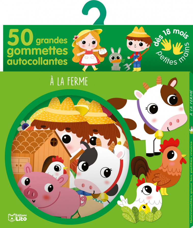 GOMMETTES PTES MAINS LA FERME - XXX - LITO