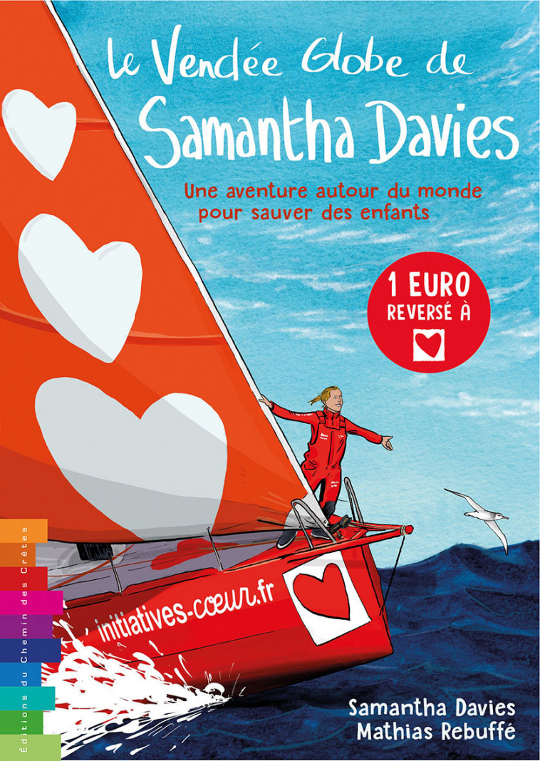 Le Vendée Globe de Samantha Davies - une aventure autour du monde pour sauver des enfants - Mathias Rebuffé, Samantha Davies, Tristan Duchet - CHEMIN CRETES