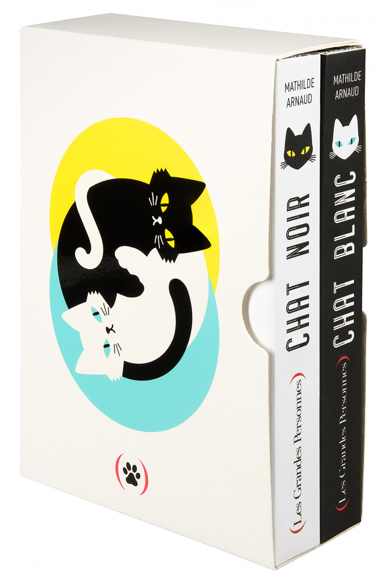 Coffret Chat noir & Chat blanc - Mathilde Arnaud - GRANDES PERSONN