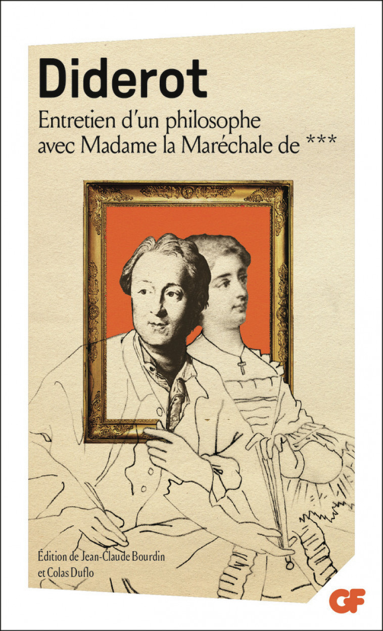 Entretien d'un philosophe avec Madame la Maréchale de *** - Denis Diderot, Colas Duflo, Jean-Claude Bourdin - FLAMMARION