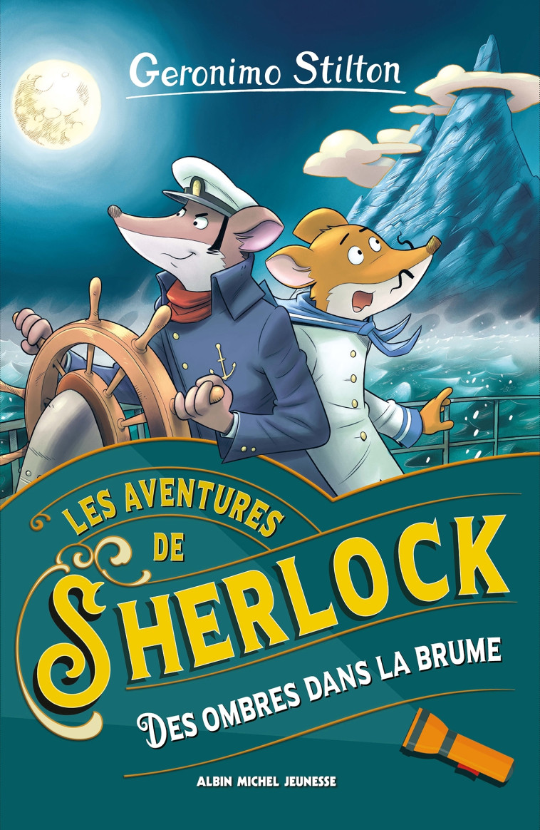 Les Aventures de Sherlock T5 Des ombres dans la brume - Geronimo Stilton, Geronimo Stilton - ALBIN MICHEL