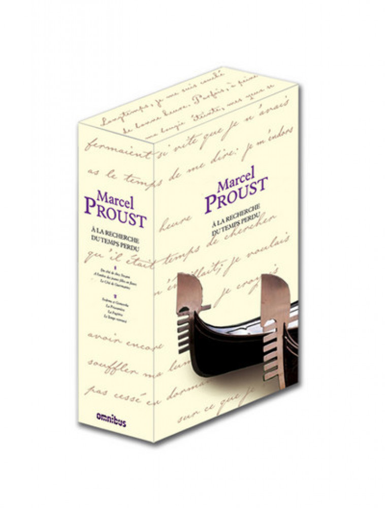 Coffret Marcel Proust - Marcel Proust - OMNIBUS