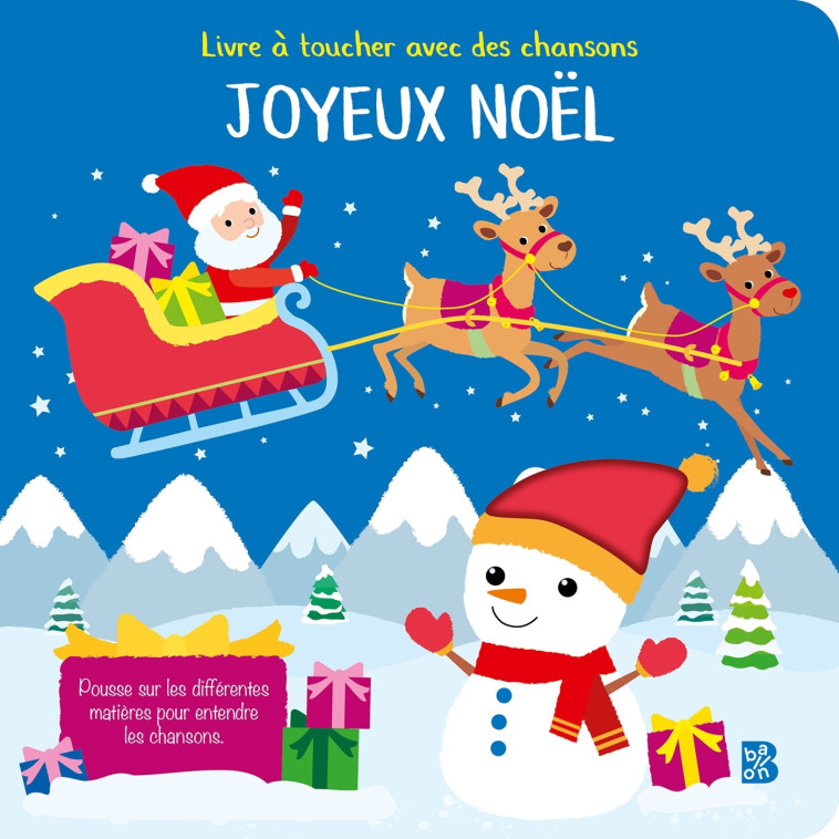 Livre sonore à toucher Noël - XXX - BALLON