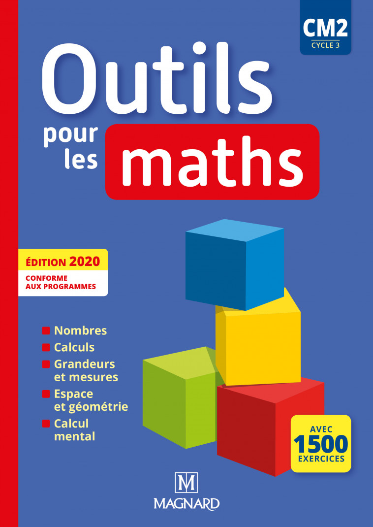 Outils pour les Maths CM2 (2020) - Manuel élève - Mauro Mazzari, Sylvie Carle, Sylvie Ginet, Isabelle Petit-Jean - MAGNARD