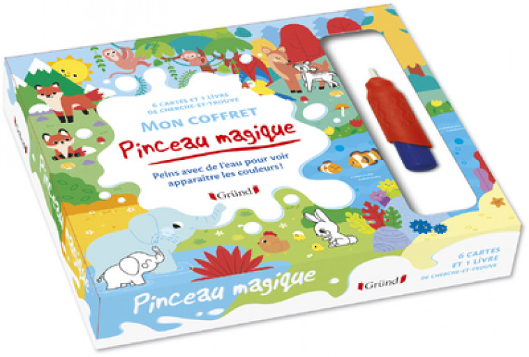 Mon coffret pinceau magique - Clémentine Dérodit, Clémentine Dérodit - GRUND