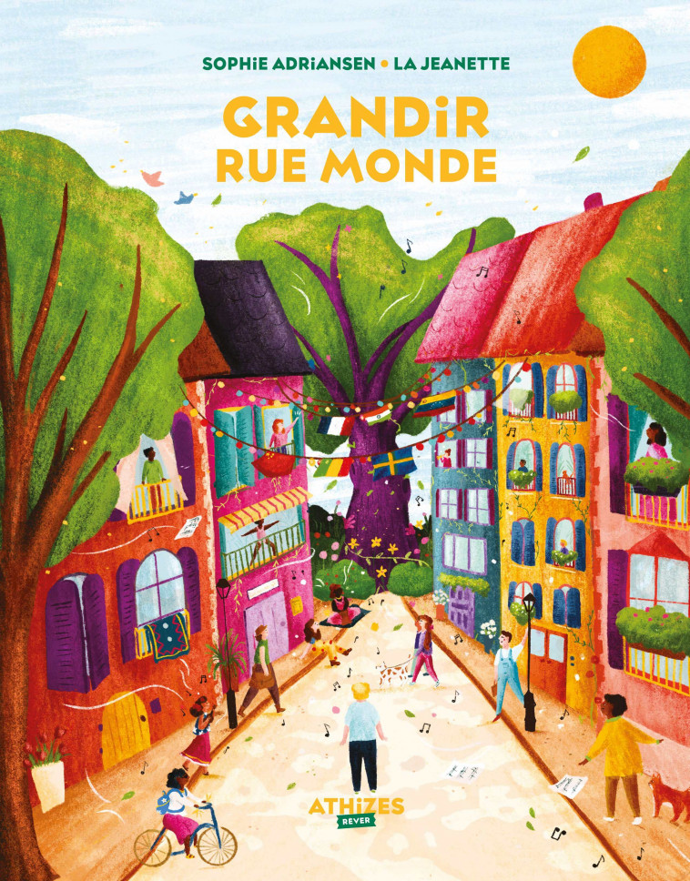 Grandir rue Monde - Sophie Adriansen,  La Jeanette - ATHIZES