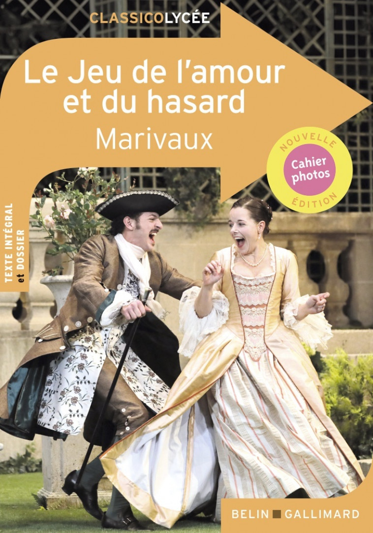 Le Jeu de l'Amour et du Hasard -  MARIVAUX, Kim-lan Appere - BELIN EDUCATION